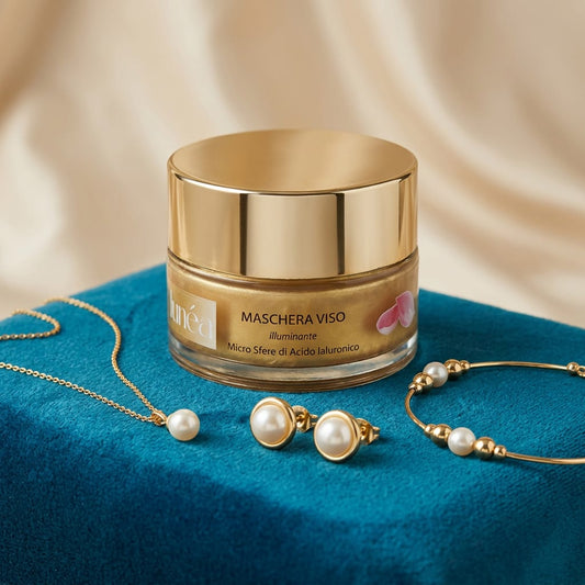 Maschera Viso Gold